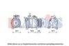 AKS DASIS 852743N Compressor, air conditioning